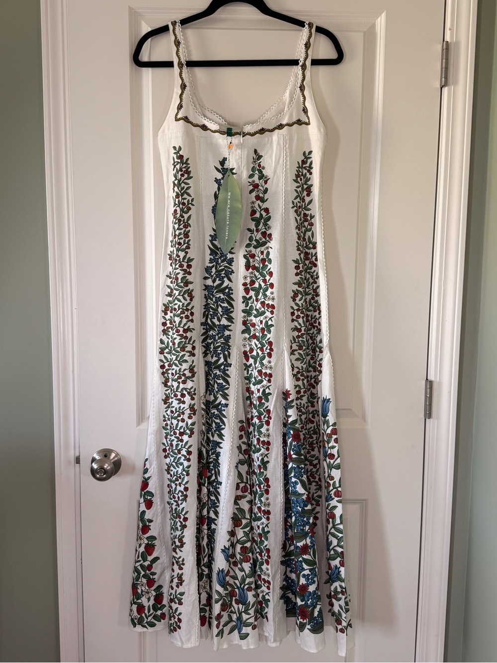 Farm Rio Fruit Beauty Off White Maxi Dress - Picture 4 of 8
